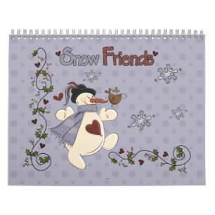 De Vrienden 2011 van de sneeuw Kalender