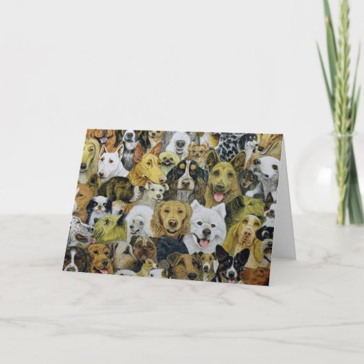 De Vrienden van de hond Kaart (Voorkant)