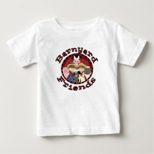De Vrienden van het boerenerf bewerken de T-shirts