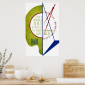 De vrije Kunstklassen van de Zomer - het Poster va (Keuken)