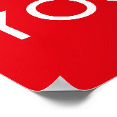 De vrijheid is in Peril WW2 Poster (Hoek)