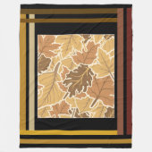 De vrijmoedigheid van Herfst Fleece Deken (Voorkant)