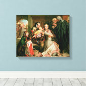De vrijspraak canvas afdruk (Insitu (Houten vloer))