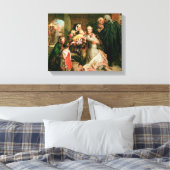De vrijspraak canvas afdruk (Insitu (Slaapkamer))