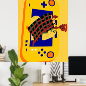 De vrijstelling poster (Thuiskantoor)