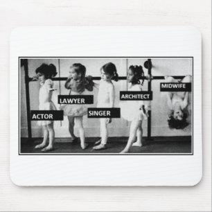 de vroedvrouwen zijn verschillend muismat