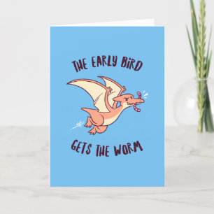 De vroege vogel krijgt de Worm Kaart
