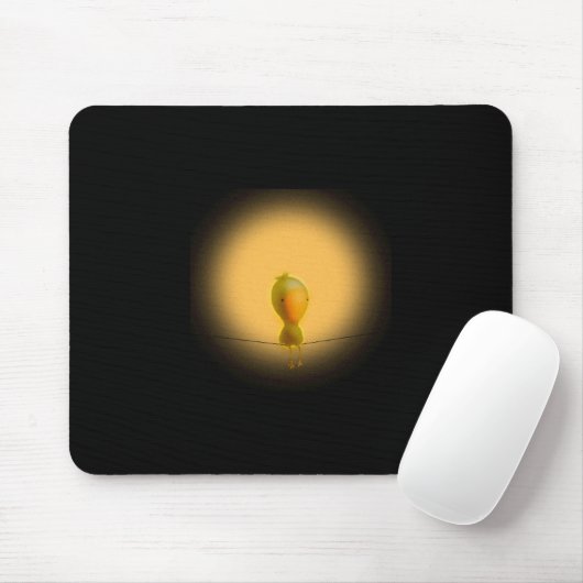 De vroege vogelmousepad muismat (Met muis)