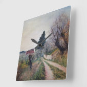 De VROEGSTE LENTE IN het Landschap van Vierkante Klok (Hoek)