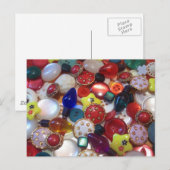 De vrolijke Collage van de Button van Kerstmis Feestdagenkaart (Voorkant / Achterkant)