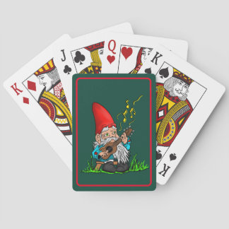 De vrolijke jamsessie van de Gnome Pokerkaarten