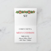 De vrolijke Kaart van de Nota van Kerstmis (Binnen)