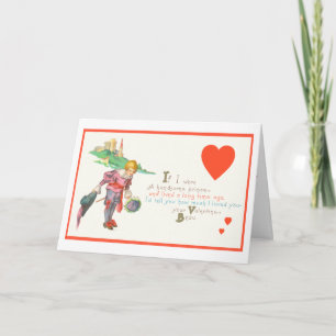 De vrolijke Prins van Valentijn Feestdagen Kaart