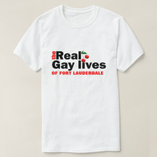 De Vrolijke Trots van het Fort Lauderdale T-shirt