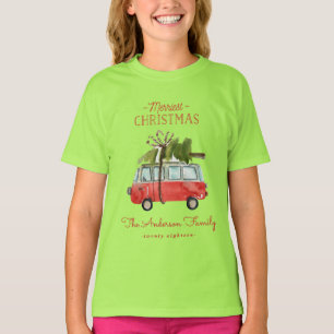 De vrolijkste vakantie van de Kerstboom van de T-shirt