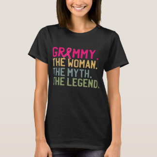 De vrouw de vrouw de mythe de legende t-shirt