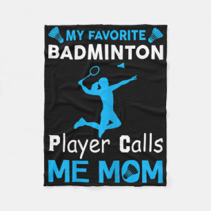 De vrouw die mijn favoriete Badminton-speler mij b Fleece Deken