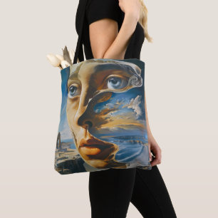De vrouw en het surrealisme draagtas