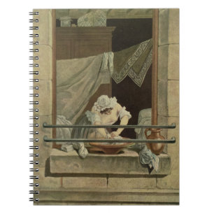 De vrouw, gegraveerd door J. Laurent Julien (c1) Notitieboek