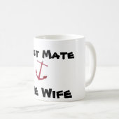 De vrouw is de eerste vrouw koffiemok (Voorkant rechts)