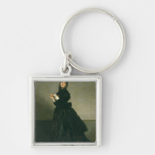 De vrouw met de handschoen, 1869 sleutelhanger