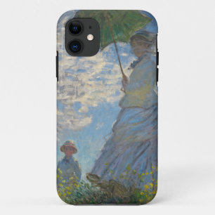 De Vrouw van Claude Monet met een Parasol 1875 iPhone 11 Hoesje