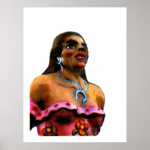 De vrouw van de Danser van jGibney van de Reeks Poster