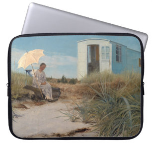 De Vrouw van de Kunstenaar met de Familiecaravan 1 Laptop Sleeve