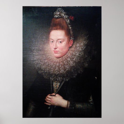 De vrouw van de lycniden poster (Voorkant)