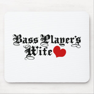 De vrouw van de Speler van de Bas Muismat