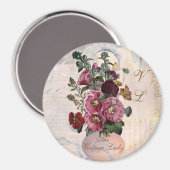 De  Vrouwe Vaas + Monogram Magneet (Voorkant / Achterkant)