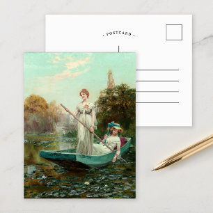 De Vrouwe van het Meer   Henry John Yend King Briefkaart