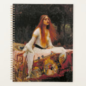 De Vrouwe van Shalott Waterhouse Art Planner (Voorkant)