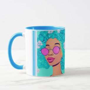 De vrouwelijke koffie Mok