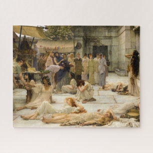 De vrouwen van Amphissa door Lawrence Alma-Tadema Legpuzzel