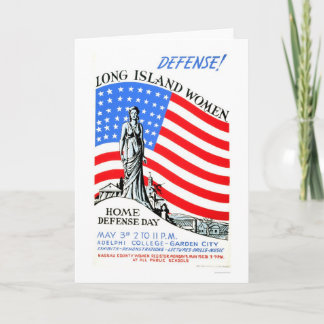 De Vrouwen WO.II 1941 WPA van Long Island Kaart