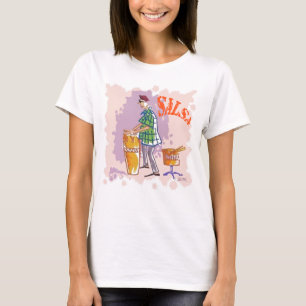 De vrouwenshirt van de Slagwerker van Salsa T-shirt