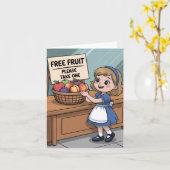 De vrucht van de Geest: de Kaart van het Kind (Gele Bloem)