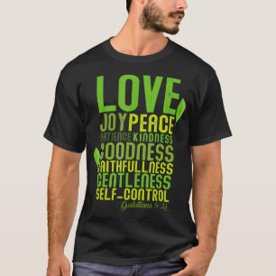 De Vrucht van de Geest geeft Christelijke Bijbel V T-shirt