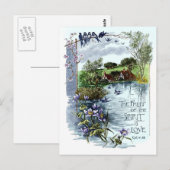 De vrucht van de geest is liefde briefkaart (Voorkant / Achterkant)