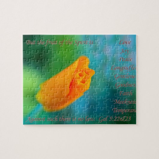 De vrucht van de geest is liefde... puzzel (Horizontaal)