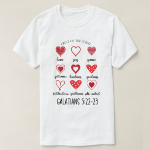 De vrucht van de Geest, liefde, vreugde, vrede 202 T-shirt