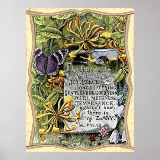 De Vrucht Van De Geest Poster (Voorkant)