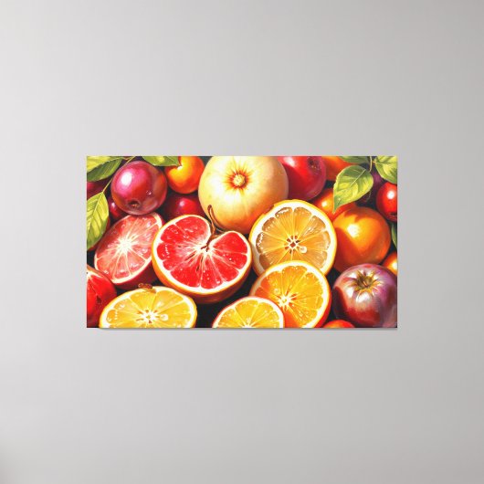 DE VRUCHT VAN HET LEVEN 7 CANVAS AFDRUK (Voorkant)