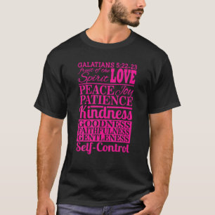 De vrucht van Spirit Galatians 5 22 23 t Shirt