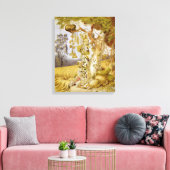 De vruchtbaarheid van de aarde canvas afdruk (Insitu (Woonkamer))