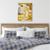 De vruchtbaarheid van de aarde canvas afdruk (Insitu (Slaapkamer))