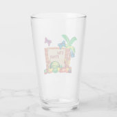 De vruchten Drinkware Glas (Achterkant)
