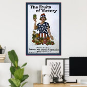 De vruchten van de overwinning van de overwinning  poster (Thuiskantoor)
