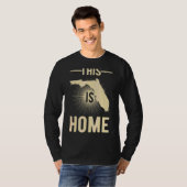 De VS-staat is de thuiskaart van Florida T-shirt (Voorkant volledig)